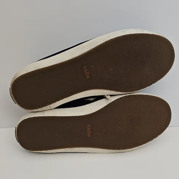 Taos Footwear Starburst Navy Blue and White Sneakers Size 9.5 - Picture 11 of 13